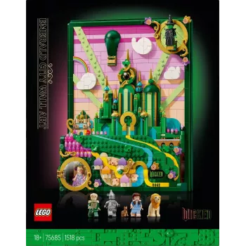 Blocos de construção Wicked 75685 Imagem Cidade Esmeralda