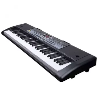 SUPRIMO 6136L - Teclado com microfone para aprender a tocar piano, concebido especialmente para crianças