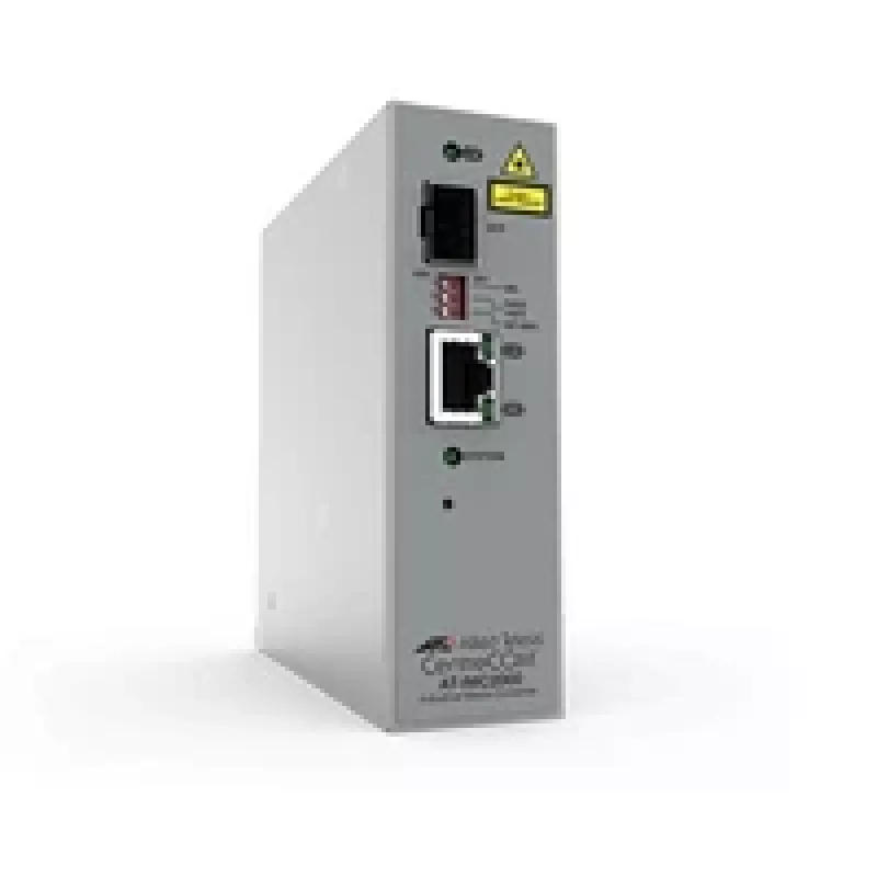 Allied Telesis AT IMC2000T/SP - temperatura industrial - Conversor de suporte - GigE - 1000Base-SX, 100Base-FX - RJ-45 / SFP (mini-GBIC)