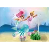 Conjunto de figuras Princess Magic 71504 Crianças sereia com alforrecas
