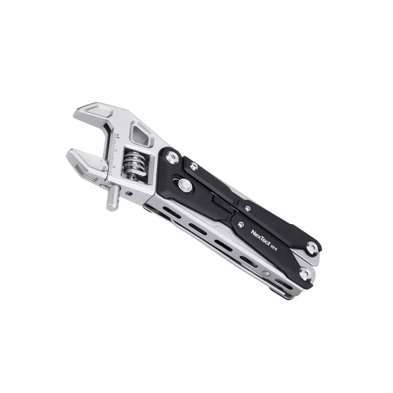 Multiferramenta chave inglesa ajustável Nextool NE20362A — caixa de alumínio, 11 ferramentas, 207 mm aberta, 153 mm fechada, 313 g