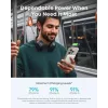 Carregador portátil Anker A1665H21 5000mAh fino Branco