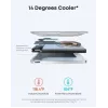 Carregador portátil Anker A1665H21 5000mAh fino Branco