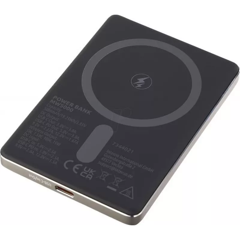 Power Bank USB 5000MAH MAG/CHAMPANHE 7344021 Intenso
