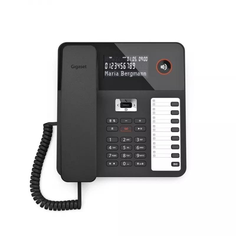 Gigaset Desk 800A Telefone DECT Preto