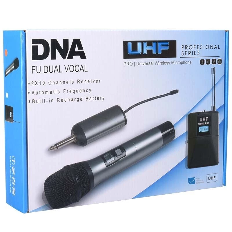 DNA Professional FU Dual Vocal - Sistema de microfone sem fios