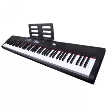 DNA PP 88 - Piano digital com 88 teclas de tamanho completo, preto