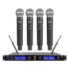 DNA WM4 Vocal Set - Conjunto (microfone sem fios, 4x emissores de mão, sistema de som UHF)