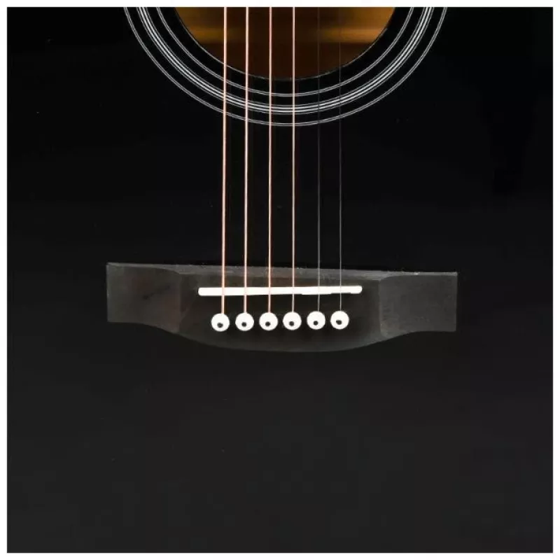 V-TONE AG Two BK - guitarra acústica 4/4, preto