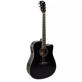 V-TONE VEAG1 CE BK - guitarra eletroacústica 4/4, preto