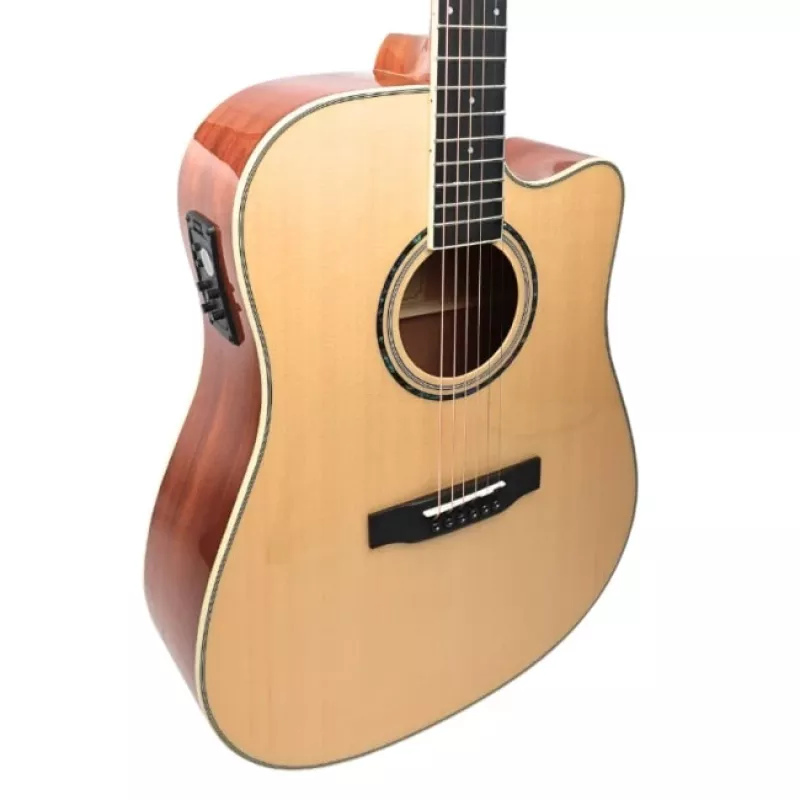V-TONE VEAG1 CE NT - guitarra eletroacústica 4/4, natural