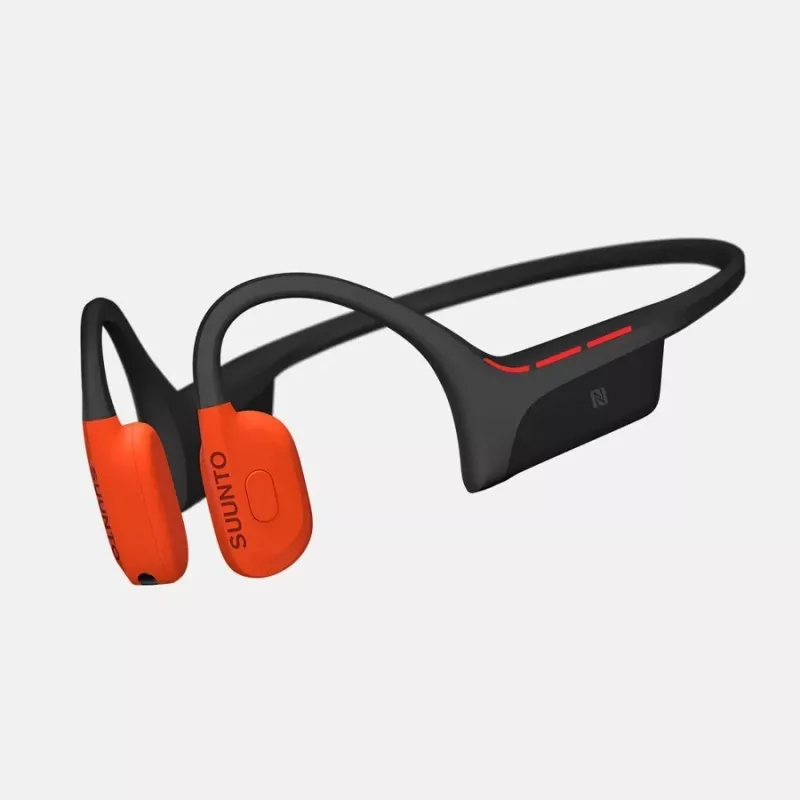 Suunto Wing 2 Coral Orange auscultadores de condução óssea sem fios com powerbank