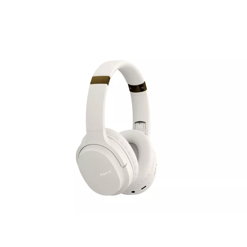Auscultadores Havit I62 auscultadores on-ear sem fios dourado