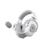 Auscultadores over-ear HAVIT H2002YG — 2,4G sem fios, Bluetooth, com fios, 20–20.000 Hz, alcance 10 m, 257 g (branco/cinzento)