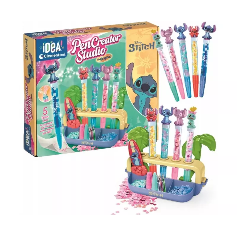Clementoni Idea Art - STITCH fábrica de canetas