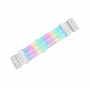 Cabo Mod ARGB Snow 24Pin, gestão de cabos branco