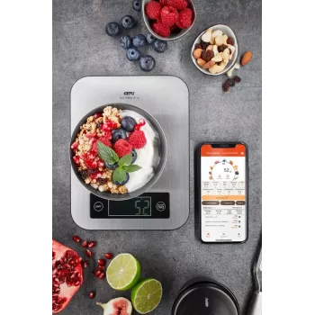 Balança de cozinha GEFU SCORE G-21930 aço inoxidável eletrónica