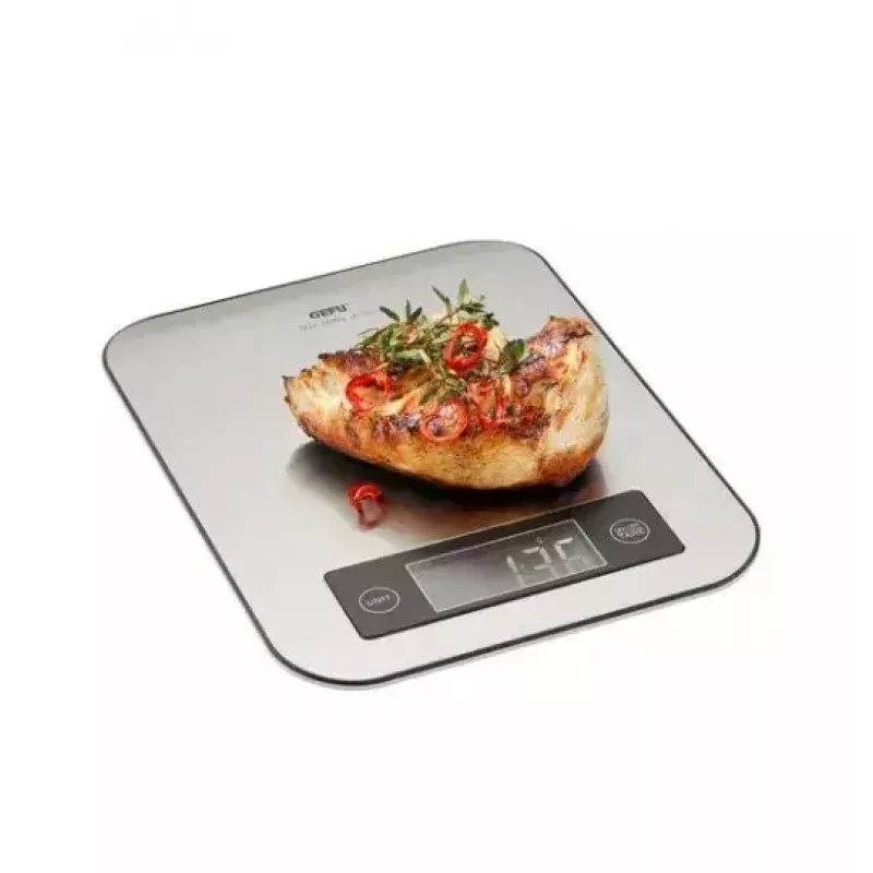Balança de cozinha GEFU SCORE G-21930 aço inoxidável eletrónica
