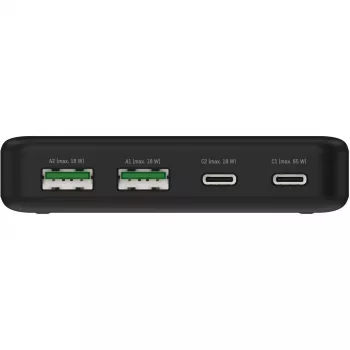 Carregador USB de secretária DC465PD (preto, 65 Watt, PD, Quick Charge 3.0)