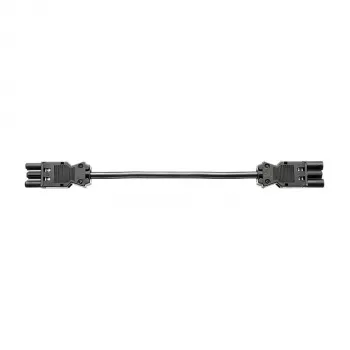 BACHMANN extensão de aparelhos GST18-3 ficha/conector fêmea preto 0,5m