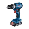 Bosch GSB 18V-45 Professional - berbequim de percussão - bateria - 2 velocidades - bucha de chave 13 mm - 45 N·m - 2 baterias - 18 V (06019K3303)