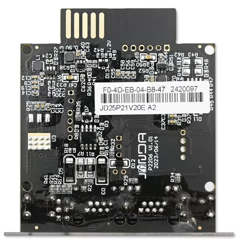 Módulo de gestão de rede SNMP QOLTEC 50398 para monitorização e controlo de UPS