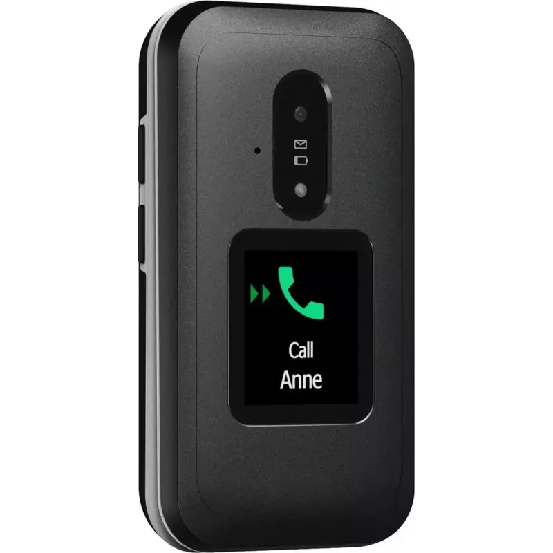 Telemóvel básico Doro Leva E30 2,8 polegadas 1150 mAh Preto Branco