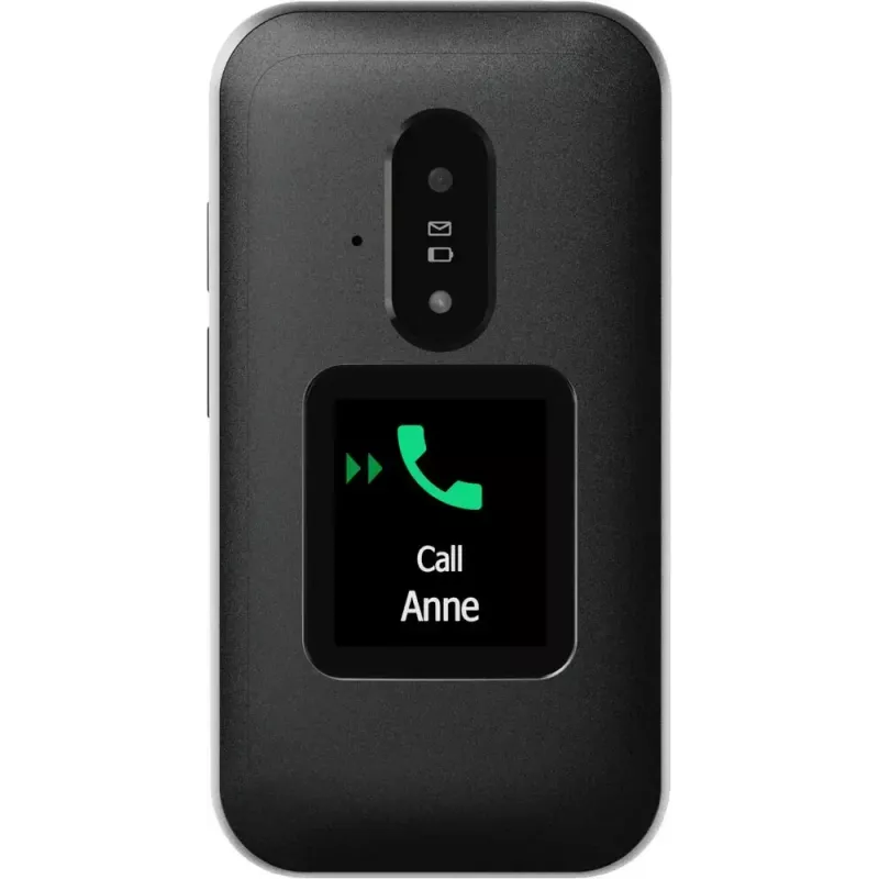 Telemóvel básico Doro Leva E30 2,8 polegadas 1150 mAh Preto Branco
