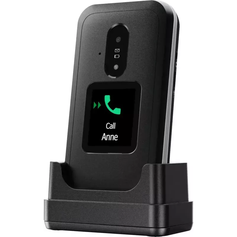Telemóvel básico Doro Leva E30 2,8 polegadas 1150 mAh Preto Branco