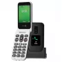 Telemóvel básico Doro Leva E30 2,8 polegadas 1150 mAh Preto Branco