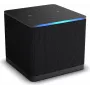 Amazon Fire TV Cube. Cor do produto: preto, formatos de vídeo suportados: H.264, H.265, VP9, formatos de imagem suportados: BMP, GIF, JPEG, PNG. Frequência do processador