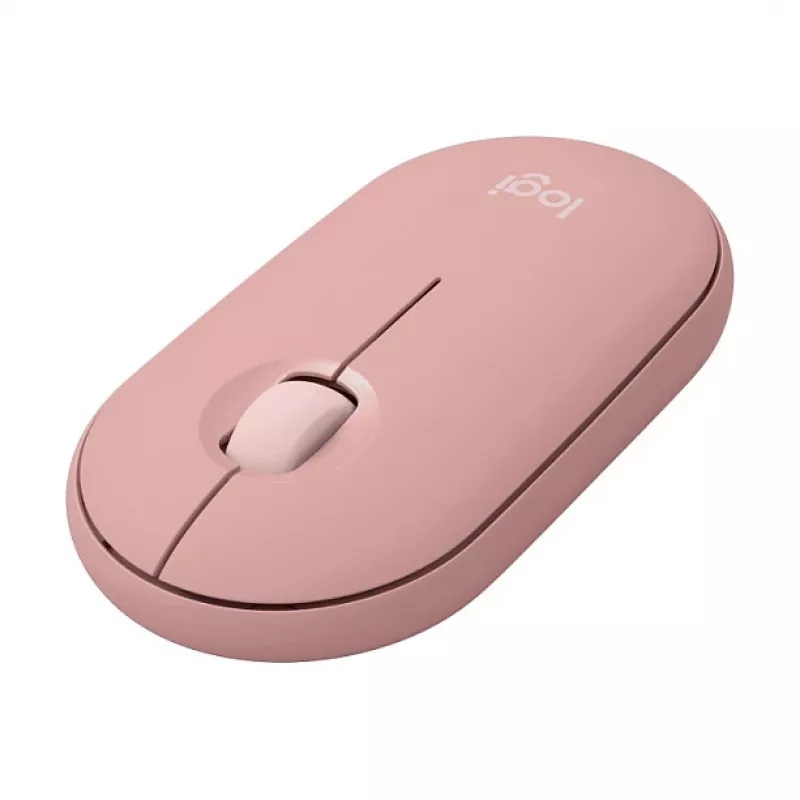 Logitech Pebble 2 Combo teclado rato incluindo Universal RF Wireless + Bluetooth QWERTZ alemão rosa (920-012205)