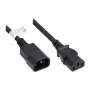 Good Connections P1430-S005 - 0,5 m - conector fêmea C14 - conector fêmea C13 - H05VV-F - 250 V - 10 A