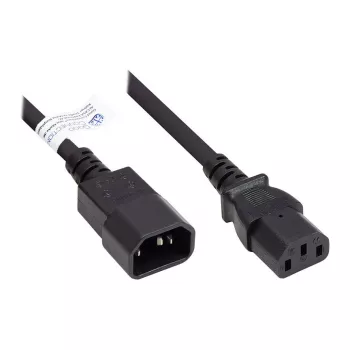 Good Connections P1430-S020 - 2 m - conector fêmea C14 - conector fêmea C13 - H05VV-F - 250 V - 10 A