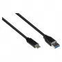 Alcasa Cabo de ligação USB 3.0 - 2 m - USB A - USB C - USB 3.2 Gen 1 (3.1 Gen 1) - 5000 Mbit/s - preto (GC-M0128)