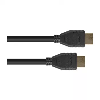 Cabo HDMI 2.1 Ultra-High-Speed, 8K UHD-2 / 4K UHD, contactos banhados a ouro, CU, preto, 0,5 m, Good Co (4521-005)