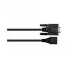 Good Connections GC 4945-MF - Cabo adaptador conector fêmea RJ45 > ficha D-Sub 9 pinos preto 0,1 m - Rede - 0,1 m