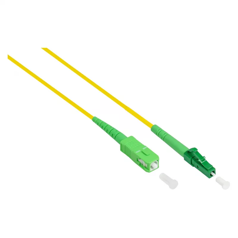 Alcasa LW-S901LASA Cabo de fibra ótica 1 m LC/APC SC/APC OS2 amarelo (LW-S901LASA)