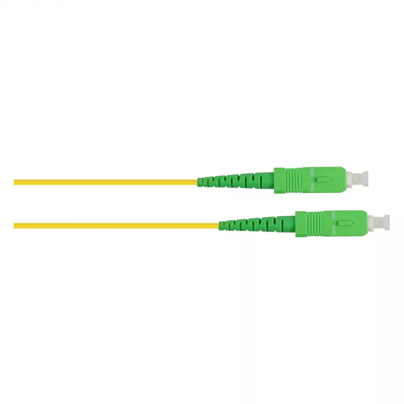 Alcasa LW-S903LASA Cabo de fibra ótica 3 m LC/APC SC/APC FTTH G.652D amarelo (LW-S903LASA)