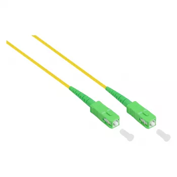 Alcasa LW-S905LASA Cabo de fibra ótica 5 m LC/APC SC/APC FTTH G.652D amarelo (LW-S905LASA)