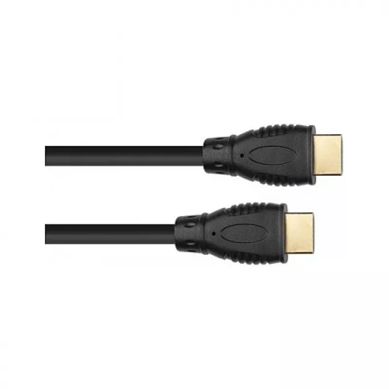 Cabo de ligação Good Connections HDMI 2.0b 4K UHD a60Hz 18 Gbit/s contactos banhados a ouro preto - Digital/Visualização/Vídeo