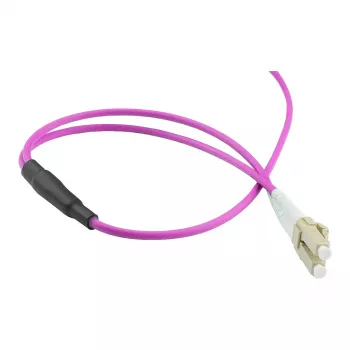 Alcasa LW-P820LC4 Cabo de fibra ótica 20 m LC/UPC OM4 cappuccino - violeta - branco (LW-P820LC4)