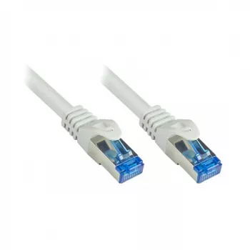 Cabo de rede RNS® SmartFLEX, Cat.6A, S/FTP, PiMF, sem halogéneos (LSZH), 500MHz, CU, cinzento, 1,5m, Good Connections® (8060-SF015)