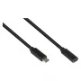 Good Connections GC 2831-CV005S - Cabo USB 3.1 C macho > C fêmea 0,5 m - Cabo - Digital/Dados