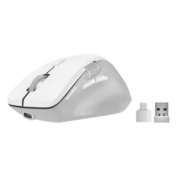 Speedlink LIBERA Rato sem fios Bluetooth silencioso recarregável branco