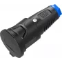 Bachmann BM0017346 Conector fêmea de contacto de segurança, borracha maciça CEE7/3