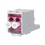 METZ CONNECT 15091075-I. Tipo: plano, cor do produto: violeta, branco, ligação 1: RJ-45 (15091075-I)