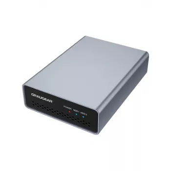 Caixa para HDD/SSD GRAUGEAR G-25RD2-AC-10G prateado 2,5 polegadas 10 Gbit/s