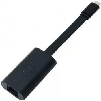 Dell – Adaptador de rede – USB-C – Gigabit Ethernet – preto – para Latitude 5285 2-in-1, 5289 2-in-1, 7389 2-in-1, XPS 12 9250, 13 93XX, 15 95XX (50M44)