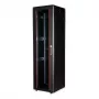 ROLINE Pro - armário rack de rede - com porta de vidro 600 x 600 mm (L x P)